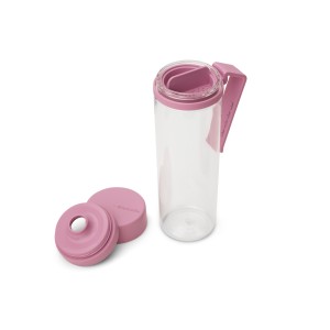 Brabantia, Butelka na wodę z sitkiem Make &amp; Take 500 ml Lilac Pink 241086