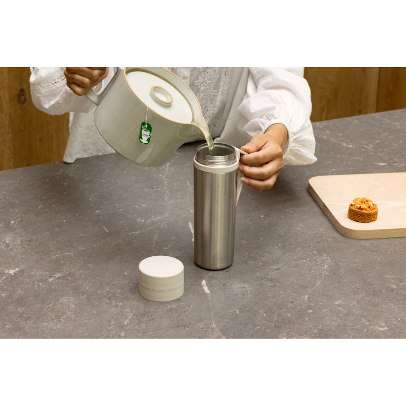 Brabantia, Butelka termiczna Make &amp; Take 500 ml Soft Beige 244780
