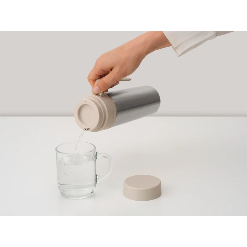 Brabantia, Butelka termiczna Make &amp; Take 500 ml Soft Beige 244780