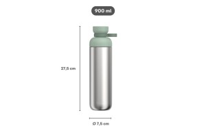 Mepal, Butelka na wodę stalowa Vita 900 ml Vivid Mauve 107742078700