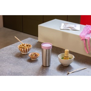 Brabantia, Kubek termiczny Make &amp; Take 360 ml Lilac Pink 239168