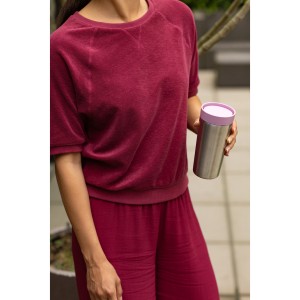 Brabantia, Kubek termiczny Make &amp; Take 360 ml Lilac Pink 239168
