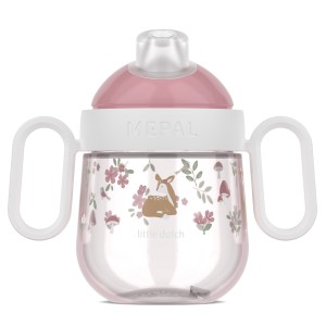 Mepal, Kubek dziecięcy niekapek Mio Fairy Garden 200ml 108017065406