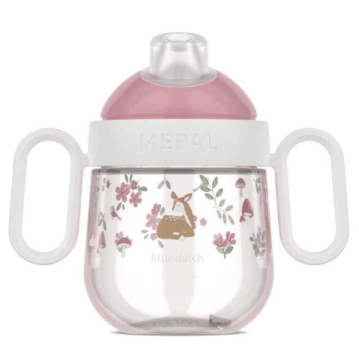 Mepal, Kubek dziecięcy niekapek Mio Fairy Garden 200ml 108017065406