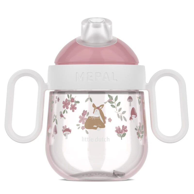 Mepal, Kubek dziecięcy niekapek Mio Fairy Garden 200ml 108017065406