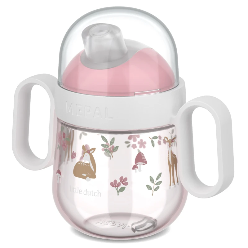 Mepal, Kubek dziecięcy niekapek Mio Fairy Garden 200ml 108017065406