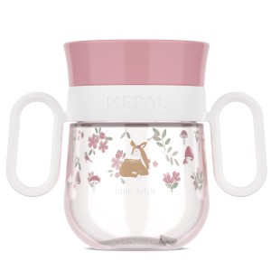 Mepal, Kubek dziecięcy treningowy do nauki picia Mio 200 ml Fairy Garden 108018065406