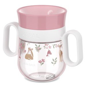 Mepal, Kubek dziecięcy treningowy do nauki picia Mio 200 ml Fairy Garden 108018065406