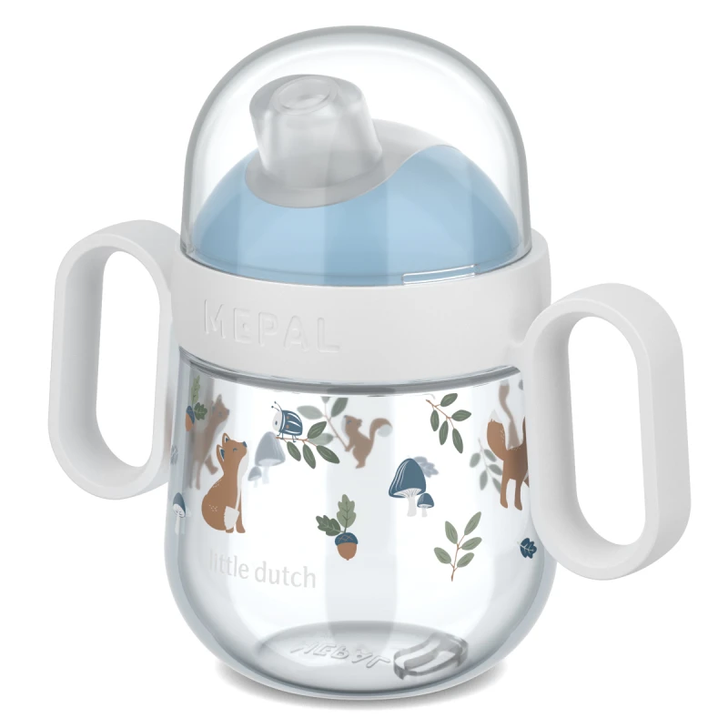Mepal, Kubek dziecięcy niekapek Mio Forest Friends 200ml 108017065408
