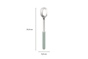 Mepal, Łyżka do serwowania stalowa Chef It 32 cm Nordic Sage 102333594700