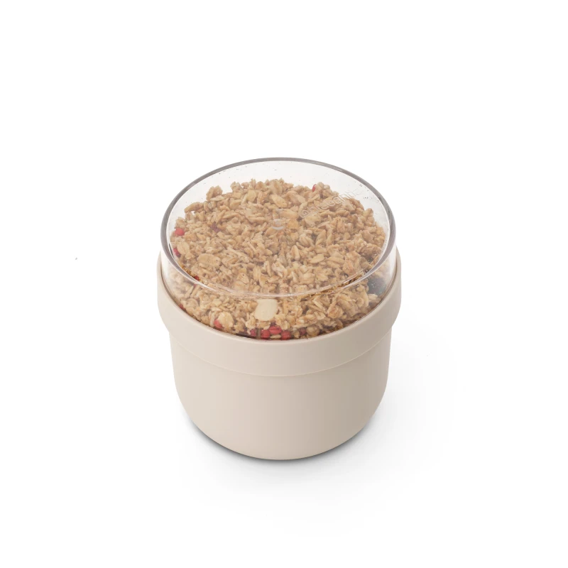Brabantia, Miska śniadaniowa Make &amp; Take 500 ml Soft Beige 241826