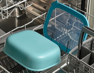 Mepal, Zestaw 3 misek Cirqula prostokątna 500 1000 2000 Blue 106270015700