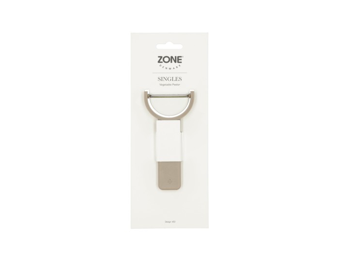 Zone Denmark, Obieraczka do warzyw 6 cm Singles Soft Taupe 29622
