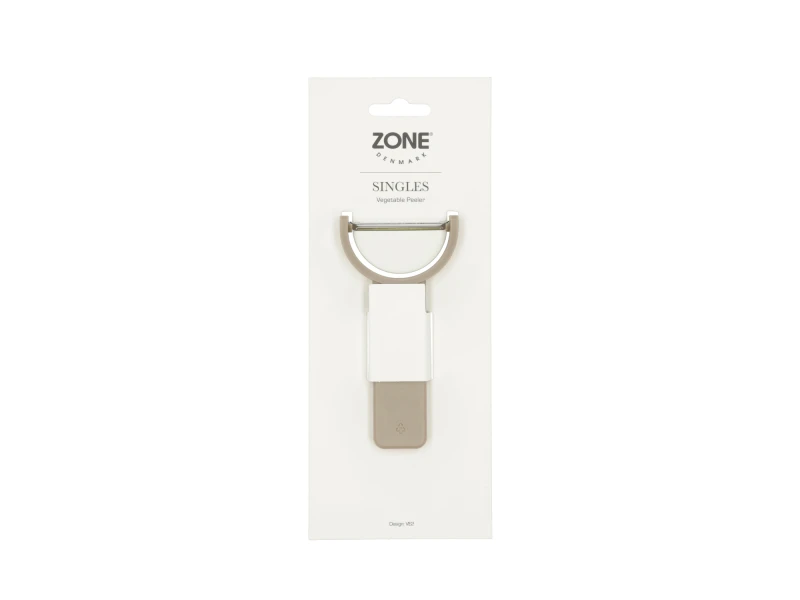 Zone Denmark, Obieraczka do warzyw 6 cm Singles Soft Taupe 29622