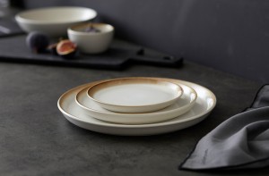 Bitz, Talerz Gastro 17 cm Cream/Cream 14111