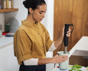 Mepal, Dzbanek do miksowania z pokrywką Chef It 1000 ml Navy 102312518100