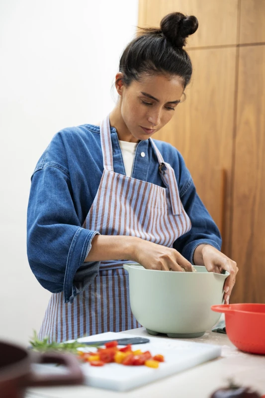 Mepal, Miska do miksowania z pokrywą Chef It 1500 ml Navy 102305018100