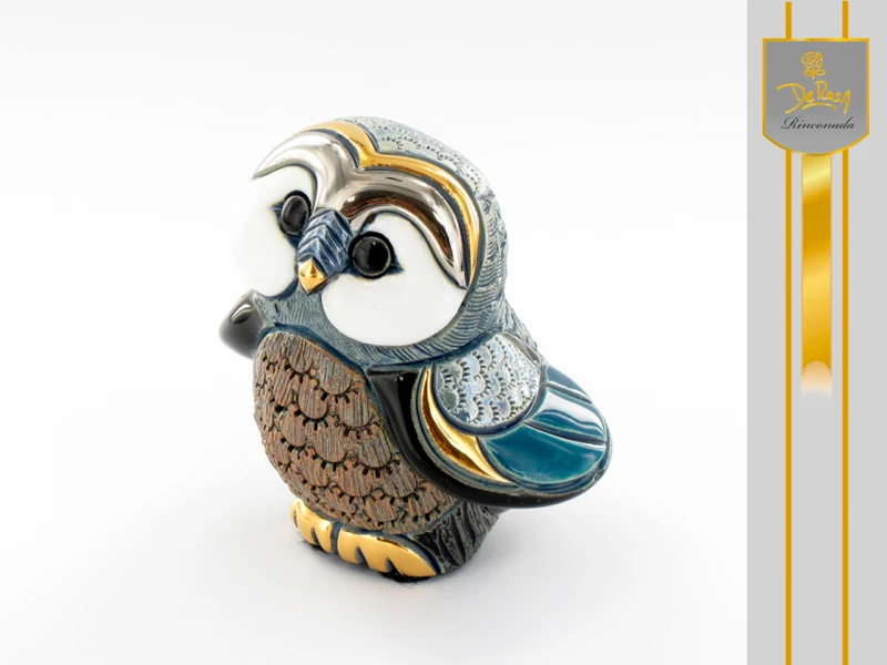 De Rosa Rinconada, ceramiczna figurka z Urugwaju - SOWA/SÓWKA