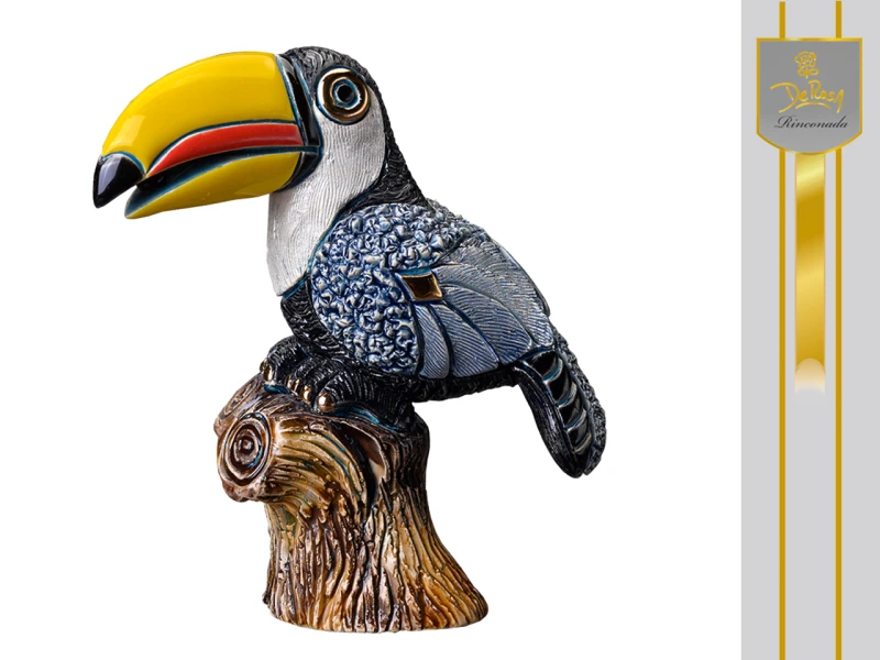 De Rosa Rinconada, ceramiczna figurka z Urugwaju - TUKAN