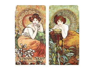 Carmani, miękkie etui na okulary - ALFONS MUCHA/Kamienie szlachetne