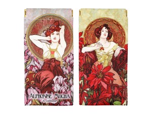 Carmani, miękkie etui na okulary - ALFONS MUCHA/Kamienie szlachetne