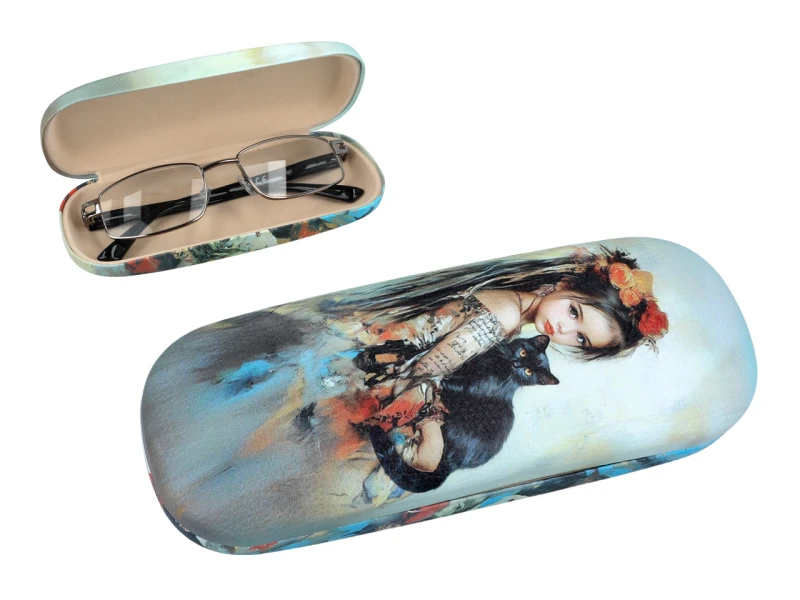 Carmani, eleganckie etui na okulary - N. BONILLA/Kocie opwieści