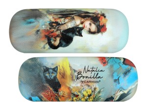 Carmani, eleganckie etui na okulary - N. BONILLA/Kocie opwieści