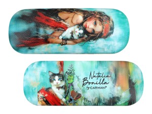 Carmani, eleganckie etui na okulary - N. BONILLA/Kocie opwieści