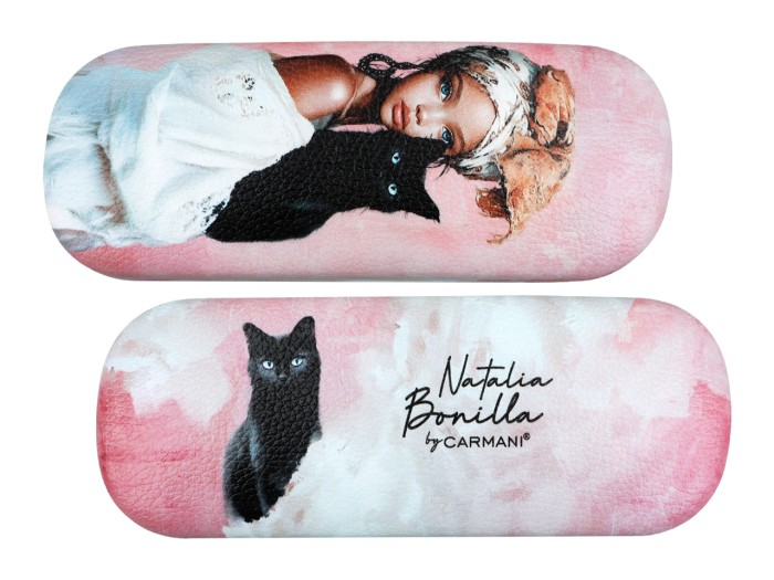Carmani, eleganckie etui na okulary - N. BONILLA/Kocie opwieści