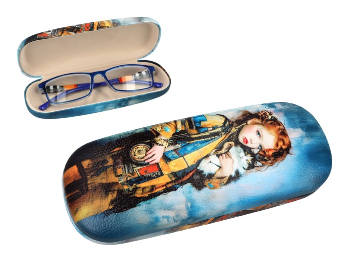 Carmani, eleganckie etui na okulary - N. BONILLA/Kocie opwieści