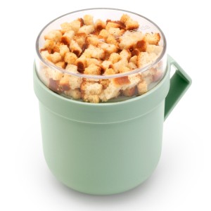 Brabantia, kubek na zupę 600ml Make & Take, jade green