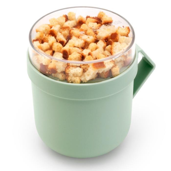 Brabantia, kubek na zupę 600ml Make & Take, jade green