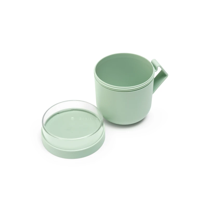 Brabantia, kubek na zupę 600ml Make & Take, jade green