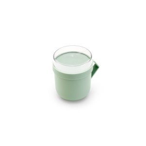 Brabantia, kubek na zupę 600ml Make & Take, jade green