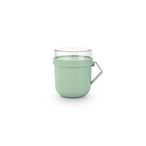 Brabantia, kubek na zupę 600ml Make & Take, jade green