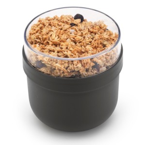 Brabantia, miska śniadaniowa Make & Take, 500ml/dark grey