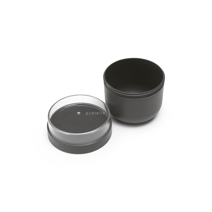 Brabantia, miska śniadaniowa Make & Take, 500ml/dark grey