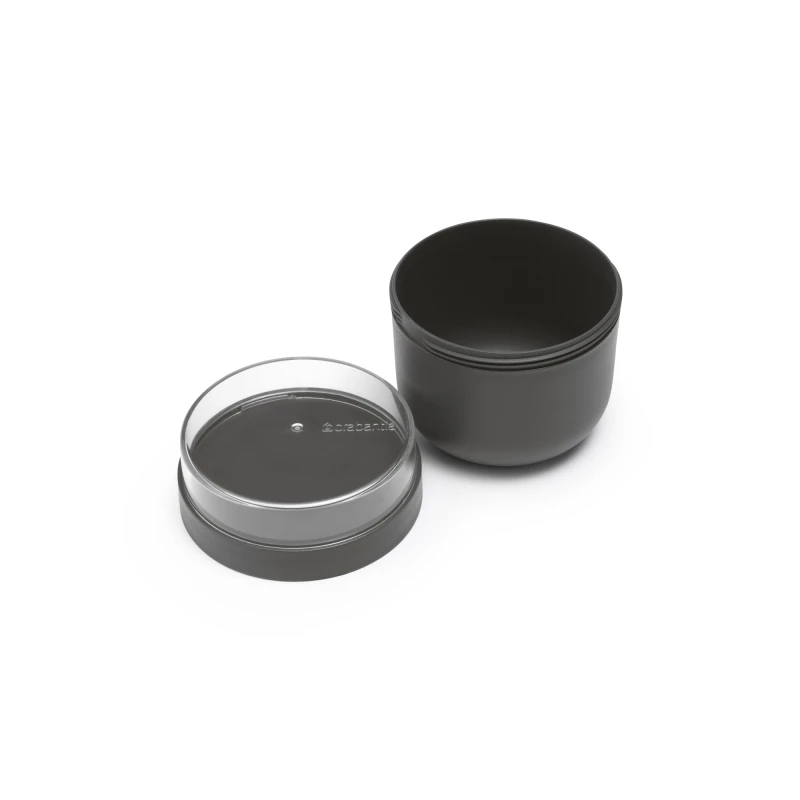 Brabantia, miska śniadaniowa Make & Take, 500ml/dark grey