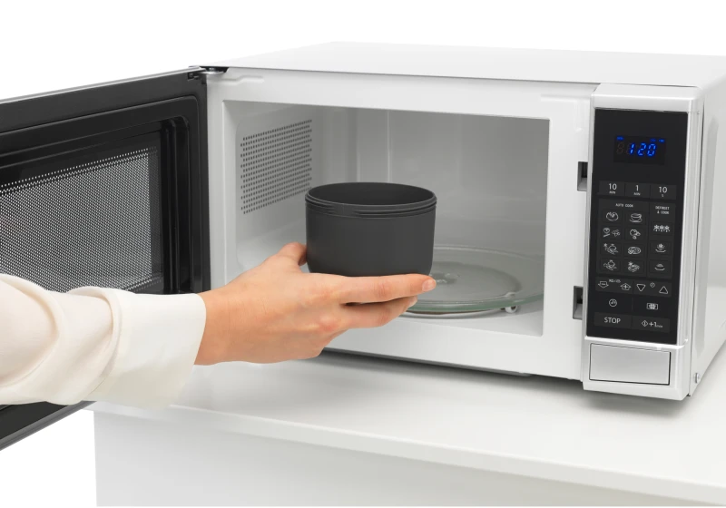 Brabantia, miska śniadaniowa Make & Take, 500ml/dark grey