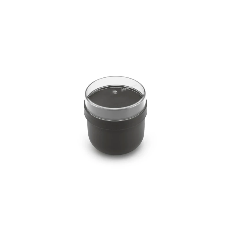 Brabantia, miska śniadaniowa Make & Take, 500ml/dark grey