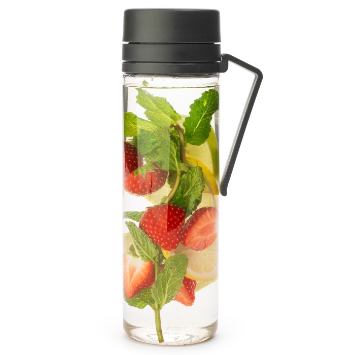 Brabantia, butelka na wodę - Make & Take, 500ml/ dark grey