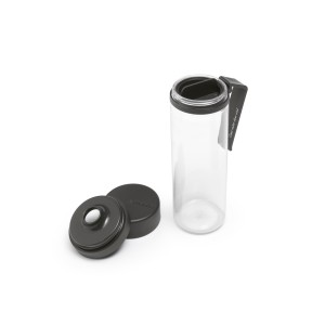 Brabantia, butelka na wodę - Make & Take, 500ml/ dark grey