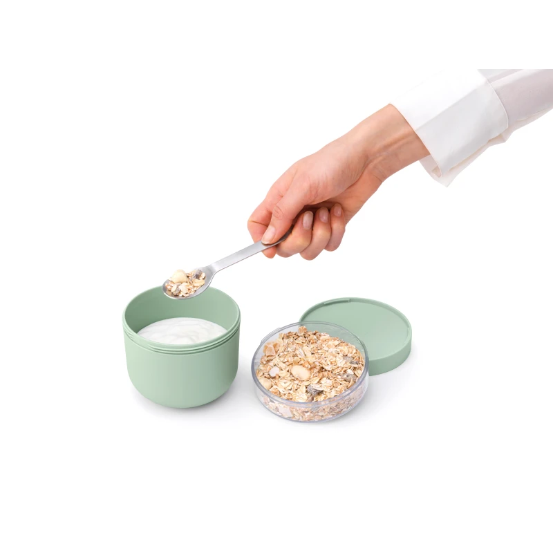 Brabantia, miska śniadaniowa Make & Take 500m, jade green