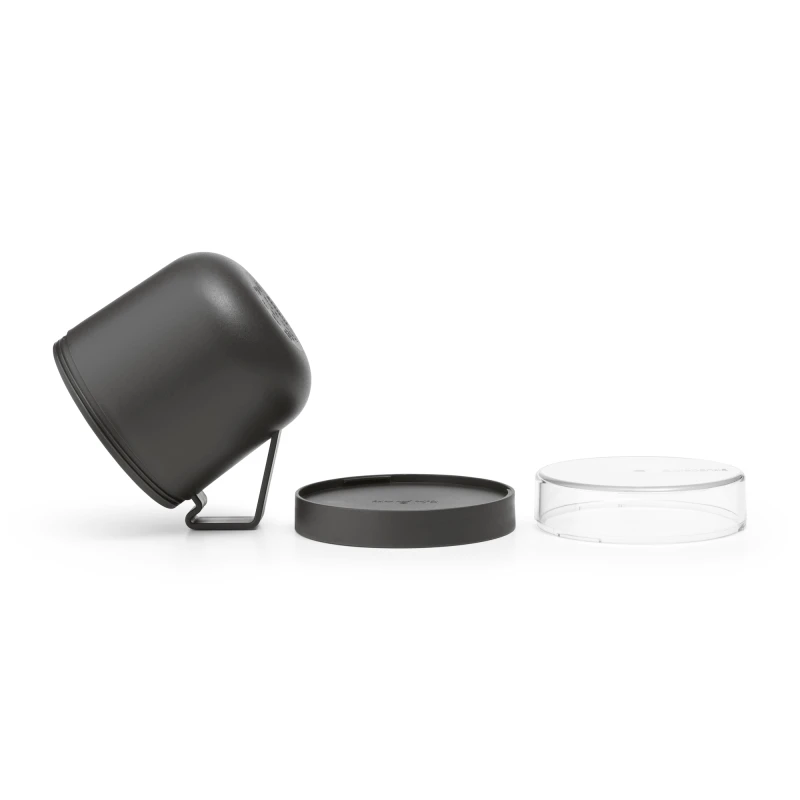 Brabantia, kubek na zupę 600ml - Make & Take, dark grey