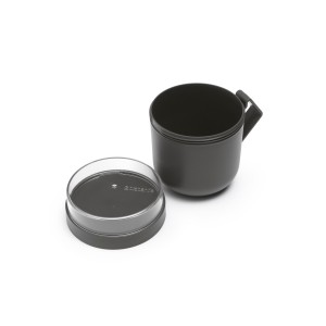 Brabantia, kubek na zupę 600ml - Make & Take, dark grey