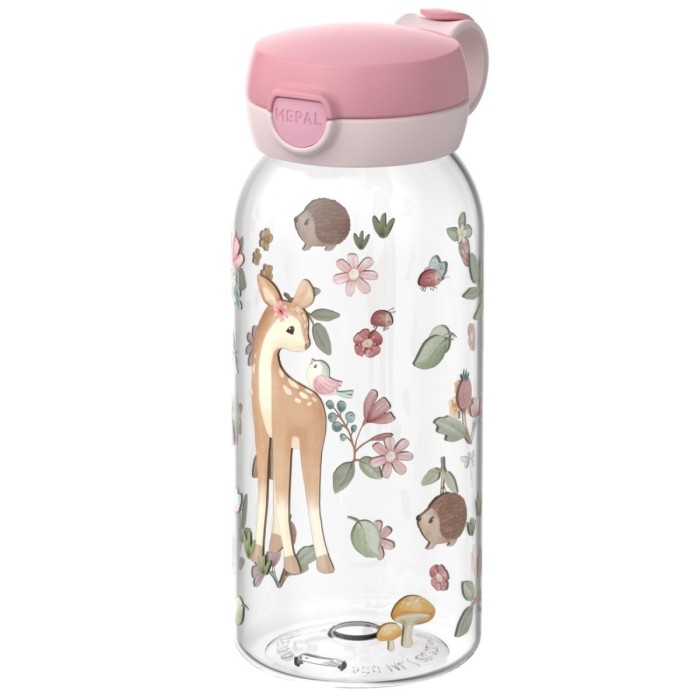 Mepal, butelka Flip Cap Campus 600ml - FAIRY GARDEN