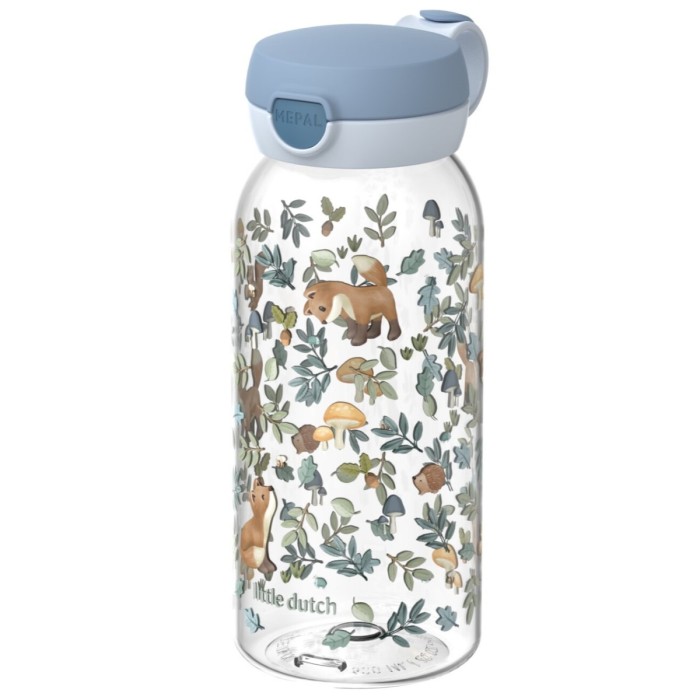 Mepal, butelka Flip Cap Campus 600ml - FOREST FRIENDS