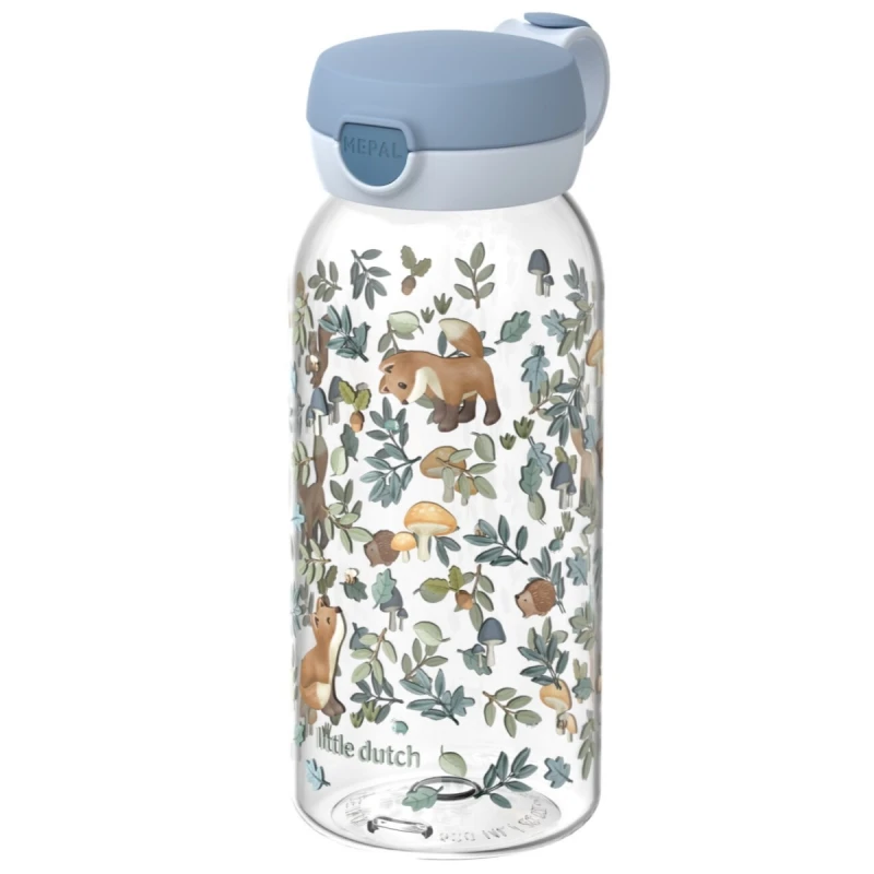 Mepal, butelka Flip Cap Campus 600ml - FOREST FRIENDS