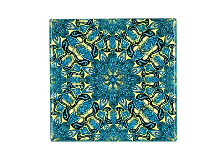 Carmani, ceramiczno-korkowa podkładka kwadratowa pod kubek