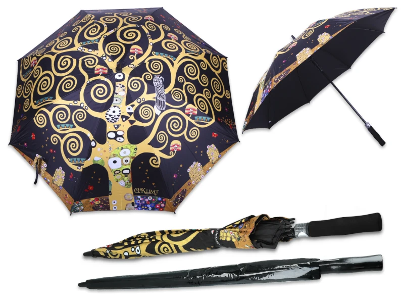 Carmani, parasol automatyczny - KLIMT/Drzewo życia (wysyłka tylko pod adres !!!)